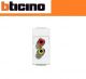 DOPPIO CONNETTORE RCA BTICINO LIVING LIGHT N4269R BIANCO