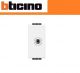 CONNETTORE AUDIO JACK 3.5 BTICINO LIVING LIGHT N4280 BIANCO
