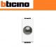 PORTALAMPADA DIFFUSORE TRASPARENTE BTICINO LIVING LIGHT N4371T BIANCO