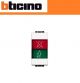 PORTALAMPADA SEGNALAZIONE FUORI PORTA BTICINO LIVING LIGHT N4373H BIANCO