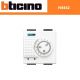 TERMOSTATO CON COMMUTATORE 230V BTICINO LIVING LIGHT N4442 BIANCO