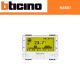 CRONOTERMOSTATO DA INCASSO BTICINO LIVING LIGHT N4451 BIANCO