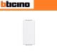 FALSO POLO 1 MODULO COPRIFORO BTICINO LIVING LIGHT N4950 BIANCO