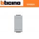 PULSANTE 1P NO 10A BTICINO LIVING TECH NT4005N GRIGIO