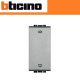 DOPPIO PULSANTE INTERBLOCCATO 10A BTICINO LIVING TECH NT4037 GRIGIO