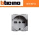 PRESA SCHUKO 10/16A BTICINO LIVING TECH NT4140/16 GRIGIO
