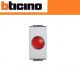 PORTALAMPADA DIFFUSORE ROSSO BTICINO LIVING TECH NT4371R GRIGIO