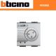 TERMOSTATO CON COMMUTATORE 230V BTICINO LIVING TECH NT4442 GRIGIO