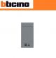 COPRITASTO SIMBOLO RIORDINARE CAMERA BTICINO LIVING TECH NT4915MR GRIGIO.
