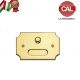 CAMPANELLO CAL IN OTTONE LUCIDO 80X125mm P611