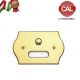 CAMPANELLO CAL IN OTTONE LUCIDO 90X145mm P612