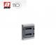 QUADRO ELETTRICO AVE IP65 DA PARETE 24 (2X12) MODULI DIN Q6524