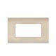 sun PLACCA 4P CHAMPAGNE COMPATIBILE VIMAR ARKE'