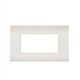 sun PLACCA 4P BIANCO PERLA COMPATIBILE VIMAR ARKE'
