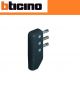 SPINA CORNER A SQUADRA BTICINO 2P+T 10A SALVASPAZIO S2467TGE ANTRACITE