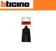 PRESA VOLANTE  BTICINO SCHUKO BIPASSO 16A ANTRACITE S2676TGE