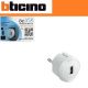 PRESA USB RICARICA BTICINO BIANCO S3625DU