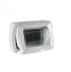 PLACCA IDROBOX IP55 3 POSTI BIANCO COMPATIBILE BTICINO MATIX