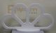 LUMINARIA SAGOMA ROSONE  290x590 mm  CON BASE BIANCO