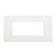 PLACCA 7P BIANCO LUCIDO 
VX7-01 COMPATIBILE BTICINO LIVING INTERNATIONAL/LIGHT