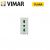 PRESA BIPASSO 16A VIMAR PLANA SILVER 14203.SL
