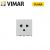 PRESA AMERICANA STANDARD VIMAR PLANA BIANCO 14248
