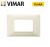 PLACCA 3 FORI VIMAR PLANA COLORE BEIGE 14653.03