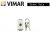 INTERRUTTORE 16A CHIAVE UNIFICATA 000 VIMAR IDEA 16165.CU.B BIANCO