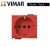 PRESA SCHUKO 16A VIMAR IDEA 16209.R ROSSO