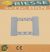 PLACCA 4P BIANCO COMPATIBILE LIVING NOW BTICINO