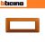 PLACCA 6 POSTI BTICINO MATIX ROSSO TERRA AM4806TRT