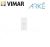PULSANTE UNIPOLARE ASSIALE  ILLUMINABILE VIMAR ARKE' 19108.B BIANCO