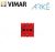 PRESA SCHUKO 16A VIMAR ARKE' ROSSO 19210.R.