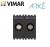 PRESA TV RD SAT PASSANTE 2 MODULI VIMAR ARKE' 19302.10 GRIGIO