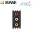PRESA CON 3 CONNETTORI RCA VIMAR ARKE 19335 GRIGIO