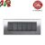 PLACCA 6P CROMO SATINATO METALLO serie VIMAR IDEA 2000/6-CS