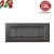 PLACCA 6P NERO OPACO METALLO COMPATIBILE VIMAR IDEA 2007/6