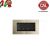 PLACCA 4P CHAMPAGNE OPACO METALLO serie VIMAR IDEA 2026/4