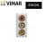 PRESA 3 CONNETTORI RCA VIMAR EIKON NEXT 20335.N