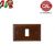 PLACCA 1P NOCE LEGNO COMPATIBILE VIMAR 8000 2501