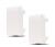 COPRIFORO BTICINO LIVING LIGHT COMPATIBILE N4950 BIANCO 2 PEZZI