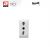 PRESA BIPASSO 2P+T 10/16A AVE SERIE DOMUS 441006/15TS