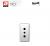 PRESA 2P+T 10A AVE SERIE DOMUS 441006TS.