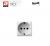 PRESA SCHUKO 2P+T 16A AVE SERIE DOMUS 441090TS.