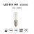 LAMPADA LED E14 14V 3LED BIA, LUCE BIANCA. 4500930