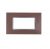joy PLACCA 4P BRONZO VETRO COMPATIBILE MATIX BTICINO