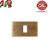 PLACCA 1P OTTONE BRONZO SATINATO COMPATIBILE VIMAR 8000 5061-BS