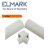 CANALINA ANGOLARE 23X23mm 2mt IN PVC CON COPERCHIO E  ACCESSORI GIUNTO TAPPO ANGOLO PIANO