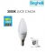 LAMPADA BEGHELLI OLIVA SAVING LED 7W E14 3000K 56977 LAMPADINA LUCE CALDA