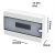 QUADRO ELETTRICO A PARETE IP40 DA INTERNO 16 MODULI DIN CENTRALINO